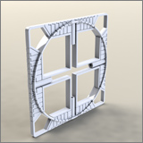 Cylindrical design - 0th Layer (Middle)