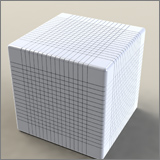 17x17x17 Blank Cube